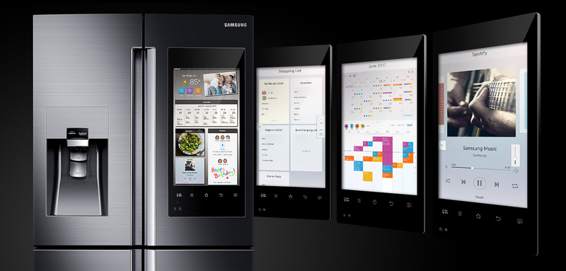 Samsung already put a camera inside a fridge, what will it think of next? {Image: Samsung}
